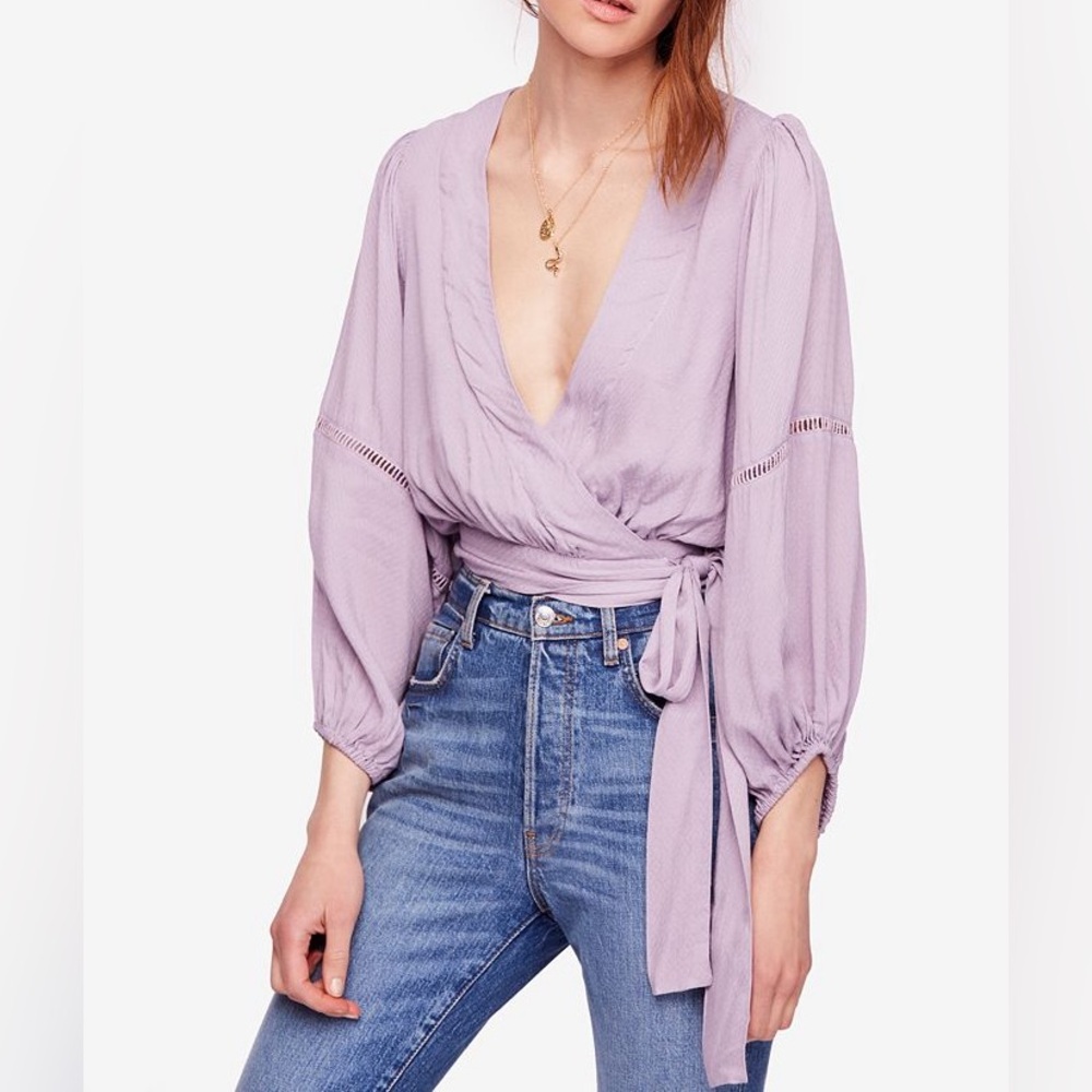 Free People Wrap Top